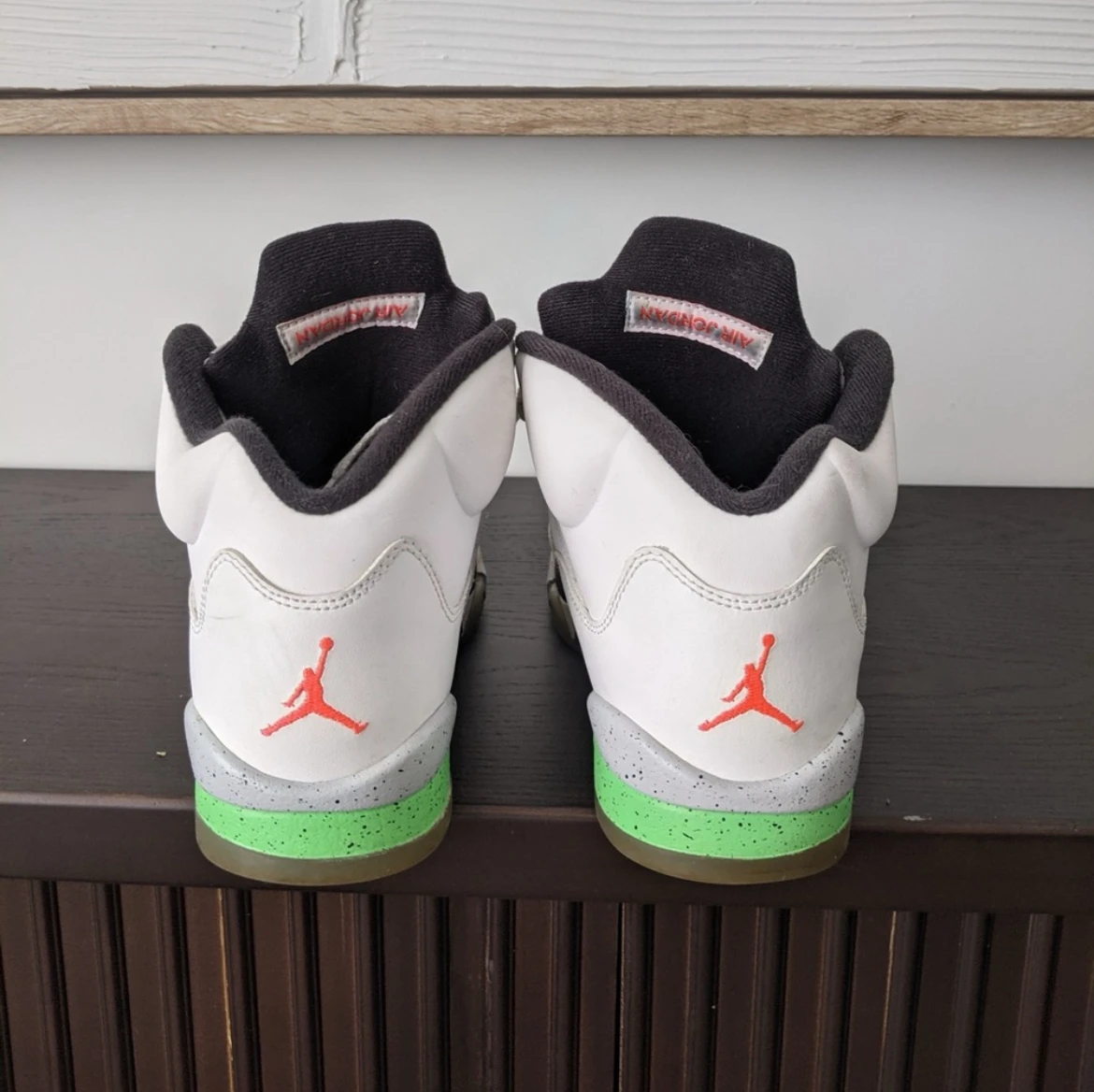 Nike Air Jordan 5 Retro Pro Stars Sneaker aka Poison Green Sneak - photo 3