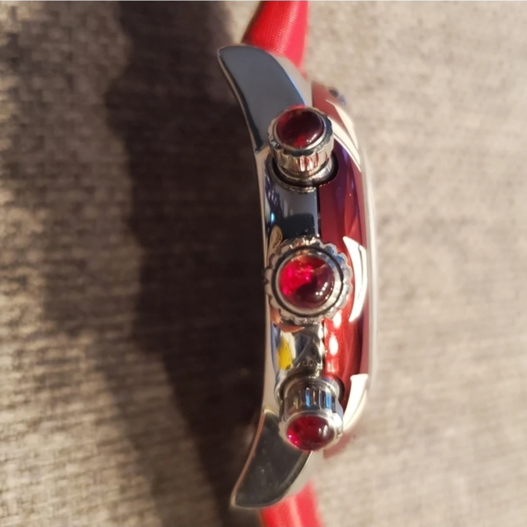 Glam Rock Women's Swiss Made Chronograph Watch - Red - photo 3