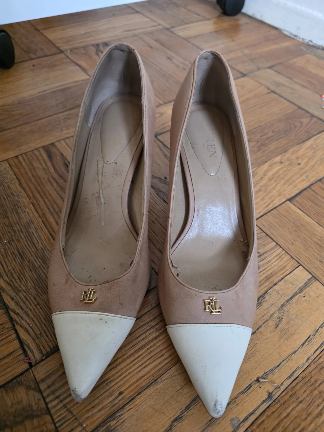 Lauren Ralph Lauren Women's Two-Tone Pumps
