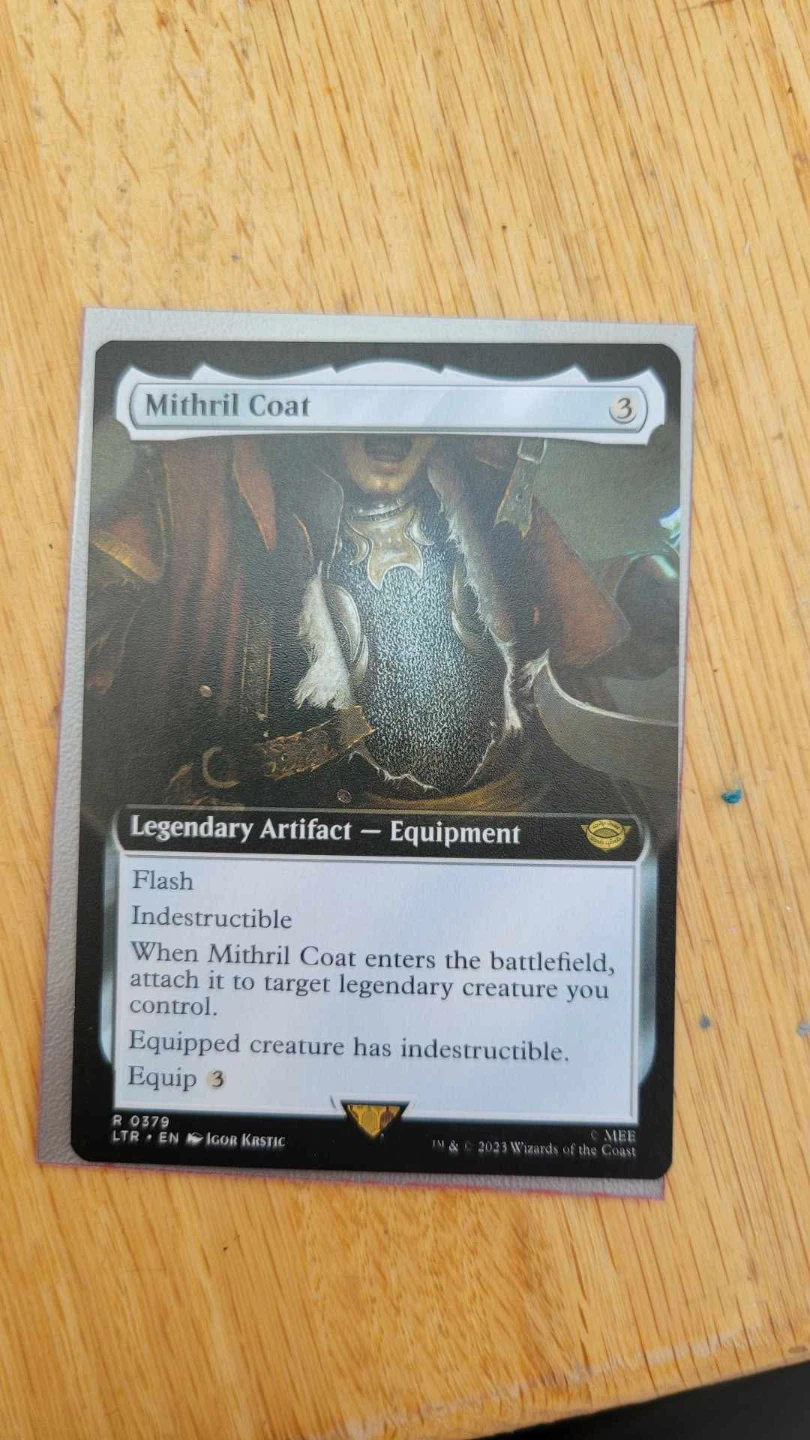 Mithril Coat Legendary Artifact - Equipment Card
