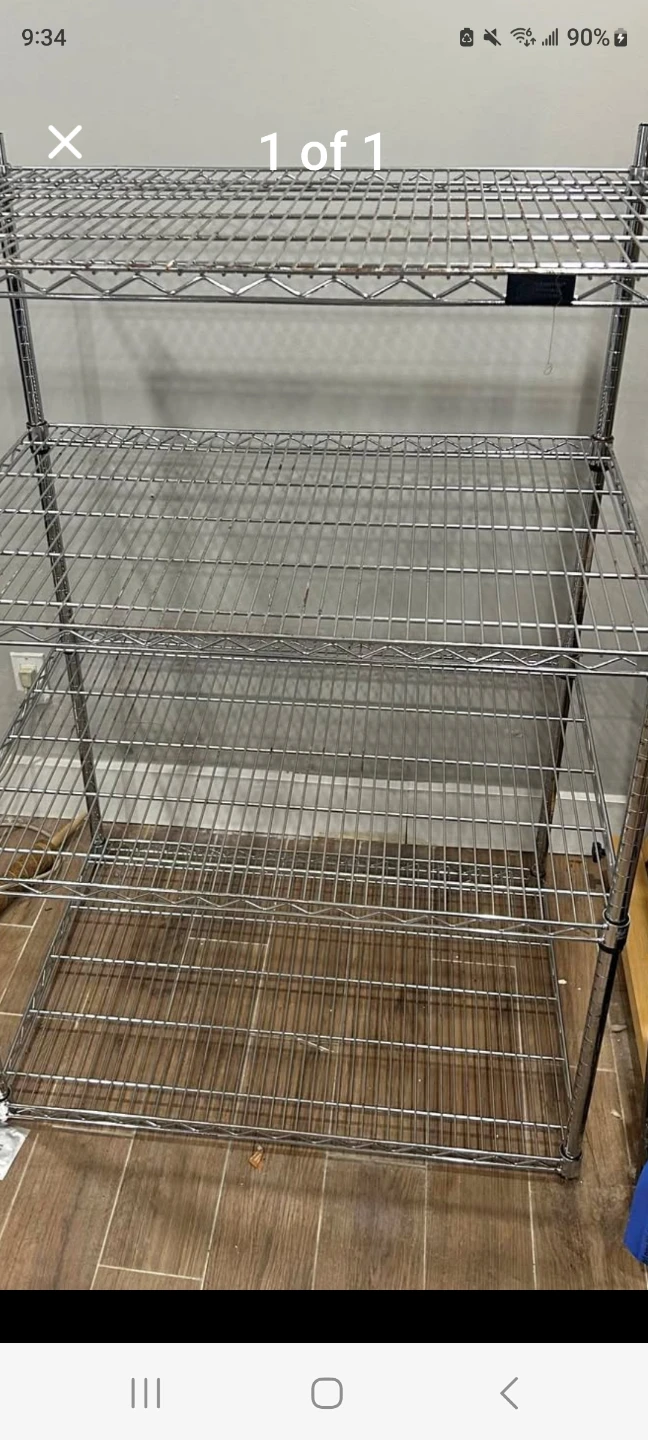 5-Tier Wire Shelving Unit