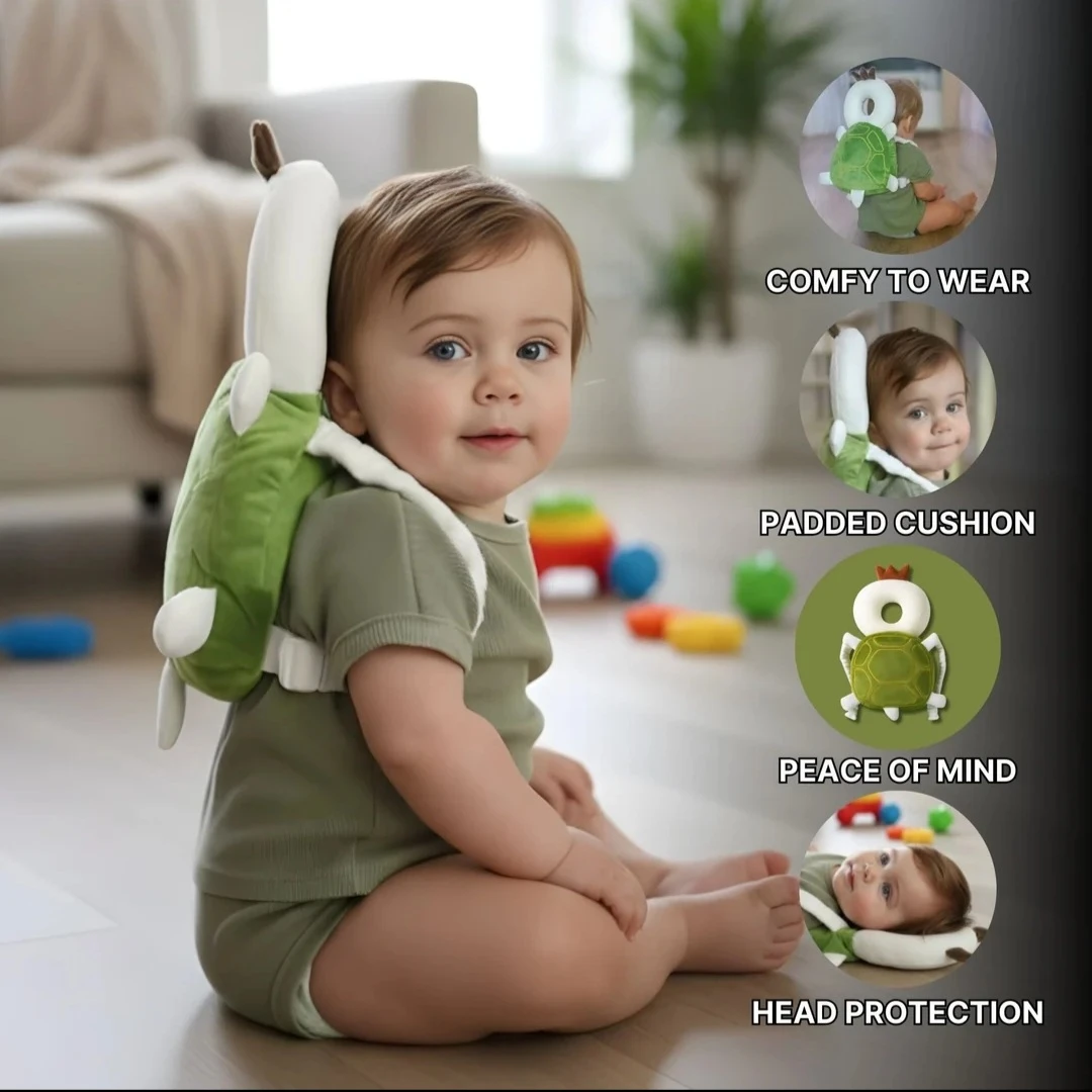 Baby Head Protection Pillow - Turtle Design - photo 4