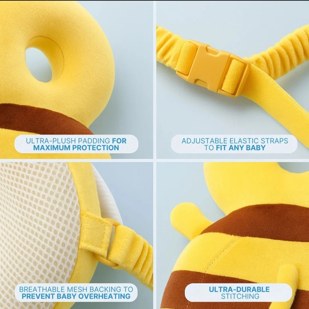 Baby Head Protection Pillow - Turtle Design - photo 5