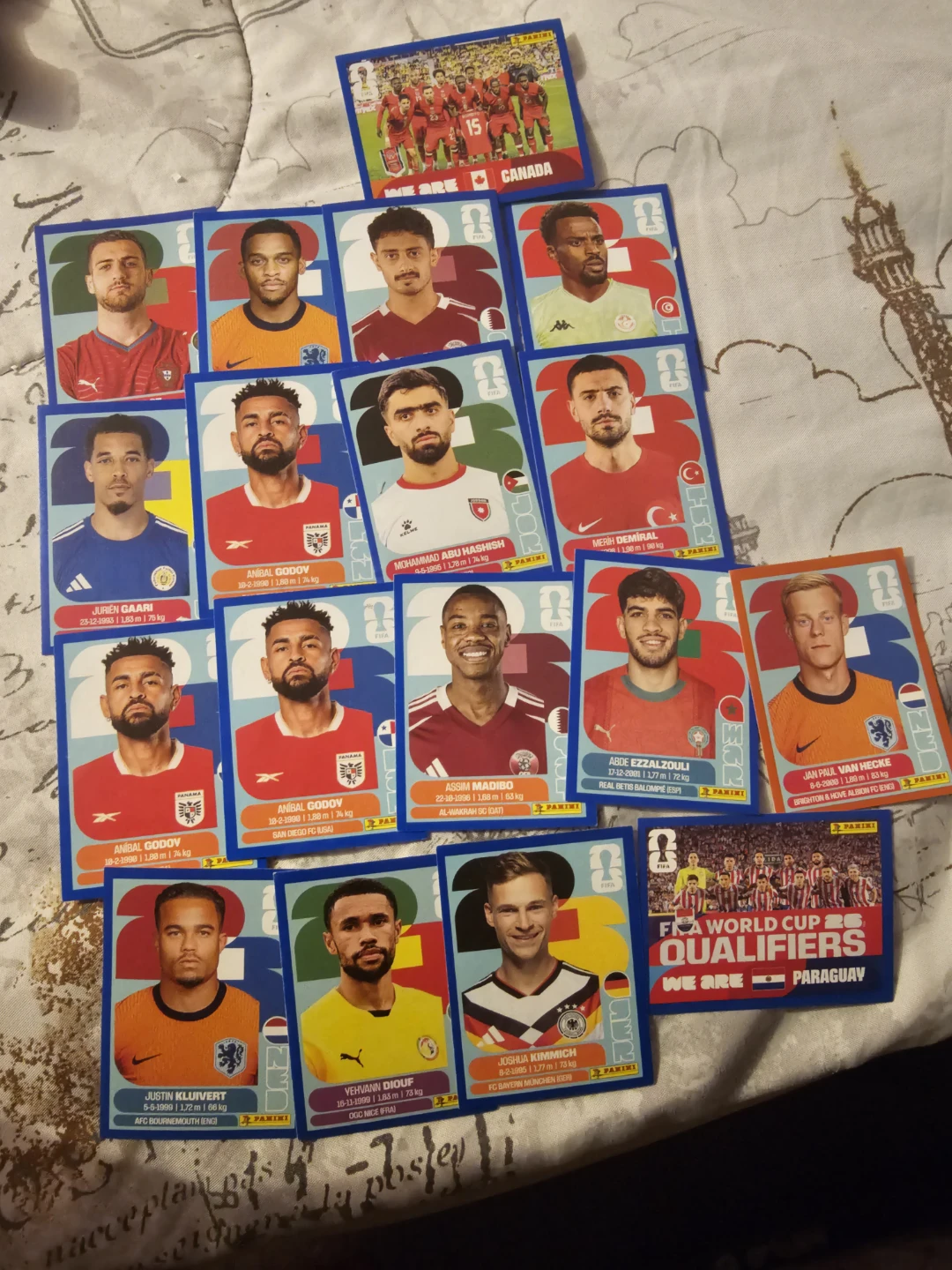 Panini FIFA World Cup Qualifiers Stickers
