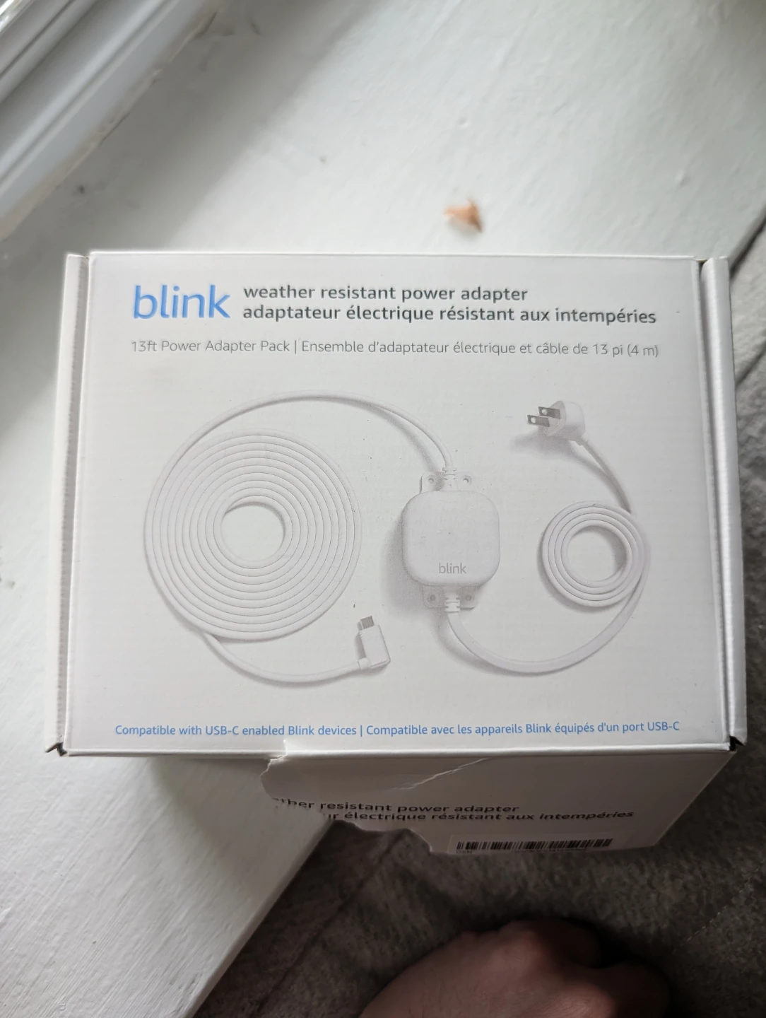 Blink Weather Resistant Power Adapter 13ft