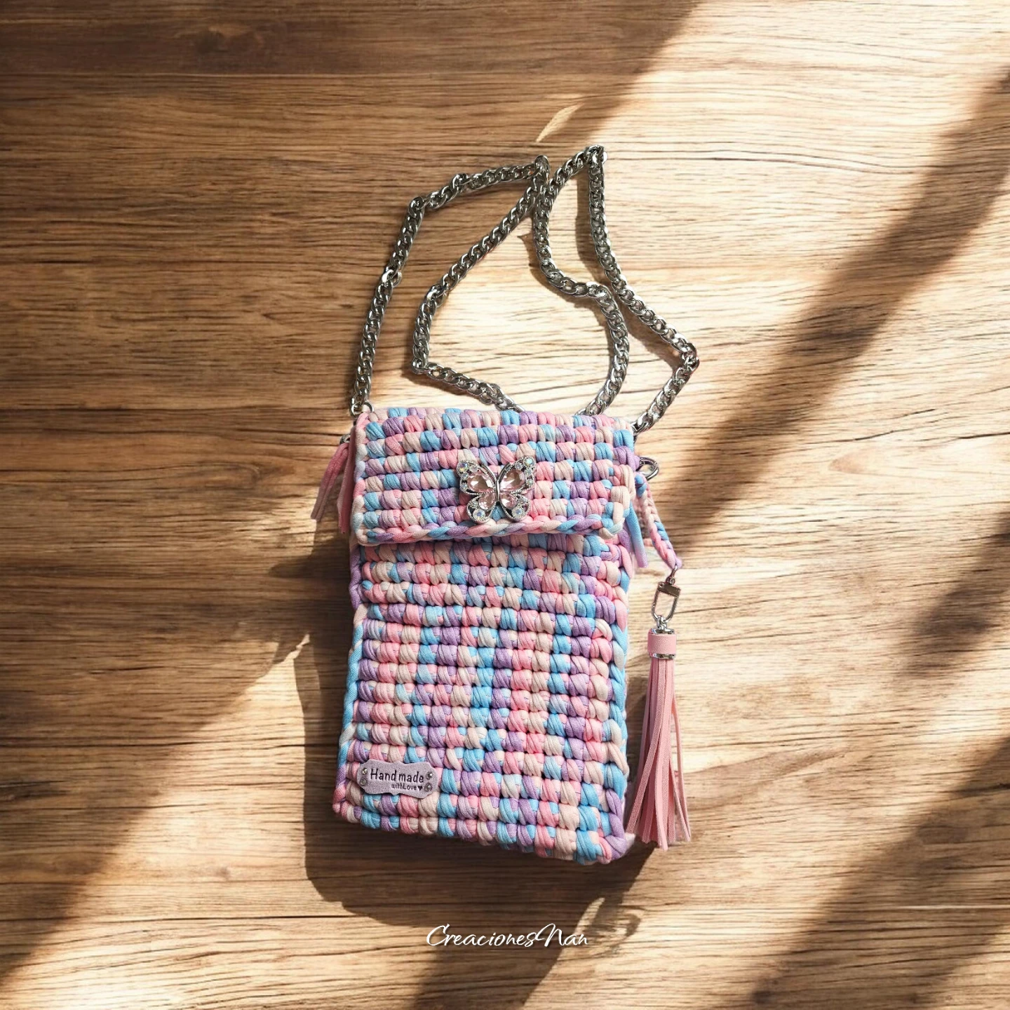 Handmade Crochet Shoulder Bag - photo 3