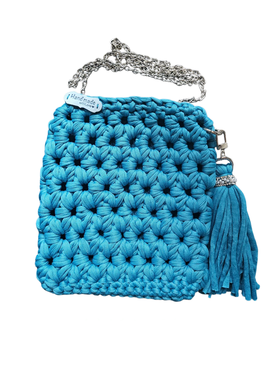 Handmade Crochet Shoulder Bag - photo 4