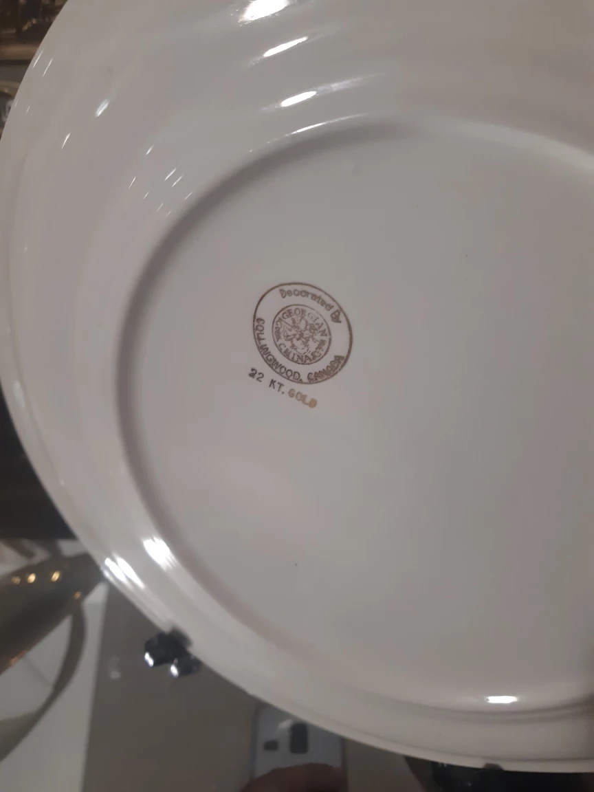 Decorative Plate Set - Rose & Bluebirds - photo 4