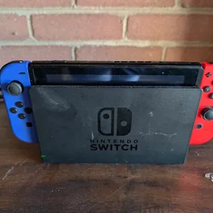 Nintendo Switch Console with Neon Red/Blue Joy-Cons