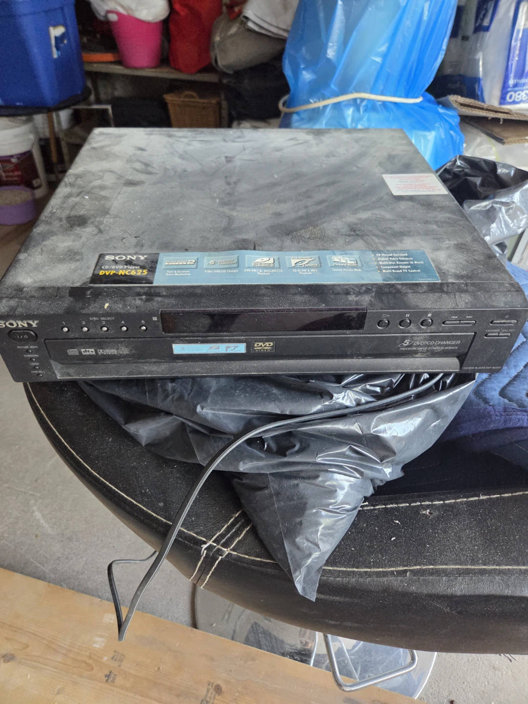 Sony 5-Disc CD/DVD Changer