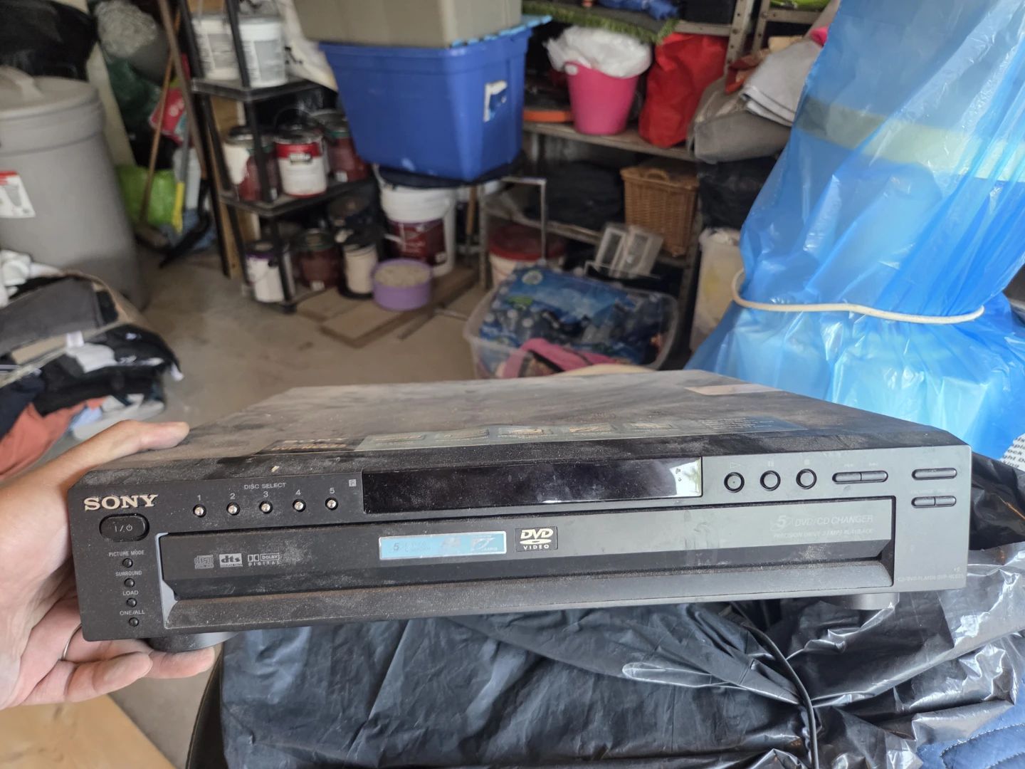 Sony 5-Disc CD/DVD Changer - photo 4