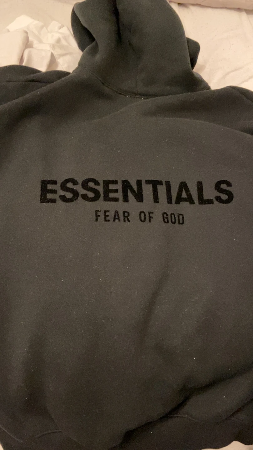 REAL Essentials Fear of God Hoodie Size S - photo 2