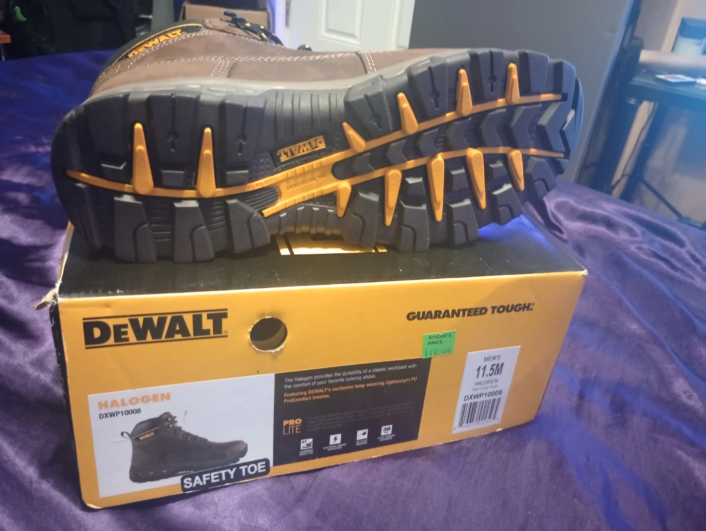 DeWalt "The Tool You Trust" Halogen Safety Toe Boots - photo 3