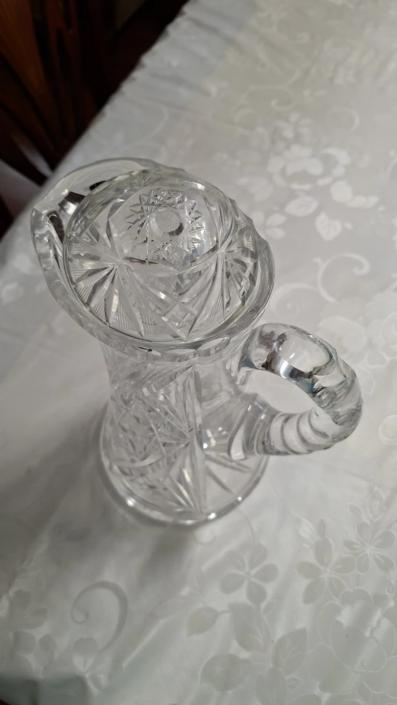 Crystal Pitcher with Lid - photo 3