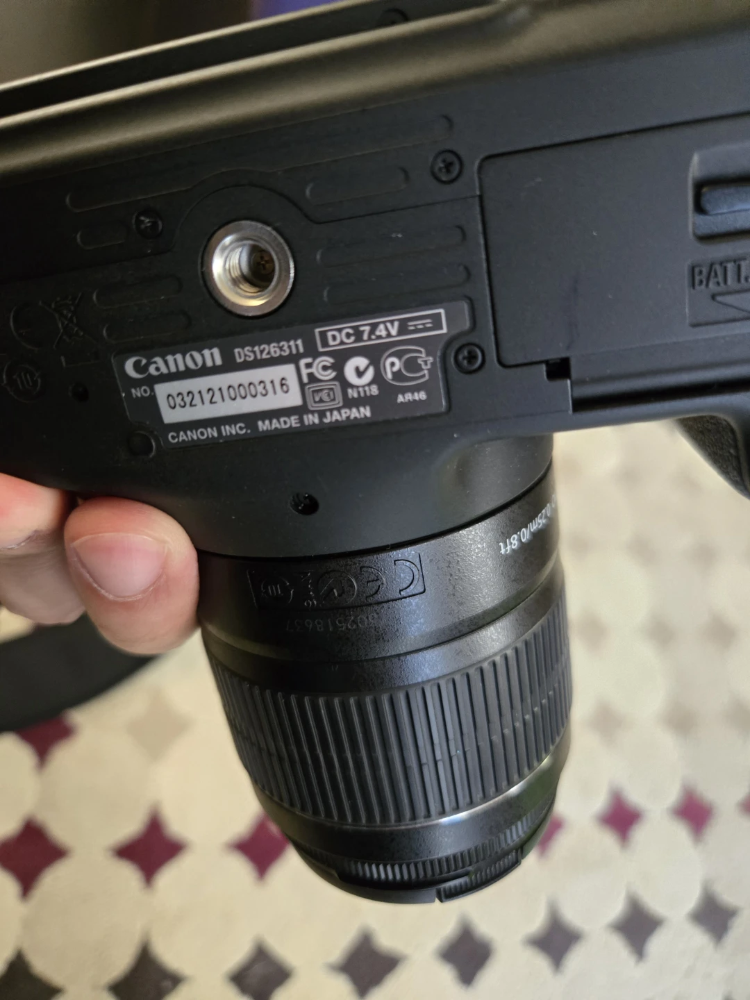 Canon DS126311 Digital Camera with Lens - photo 3