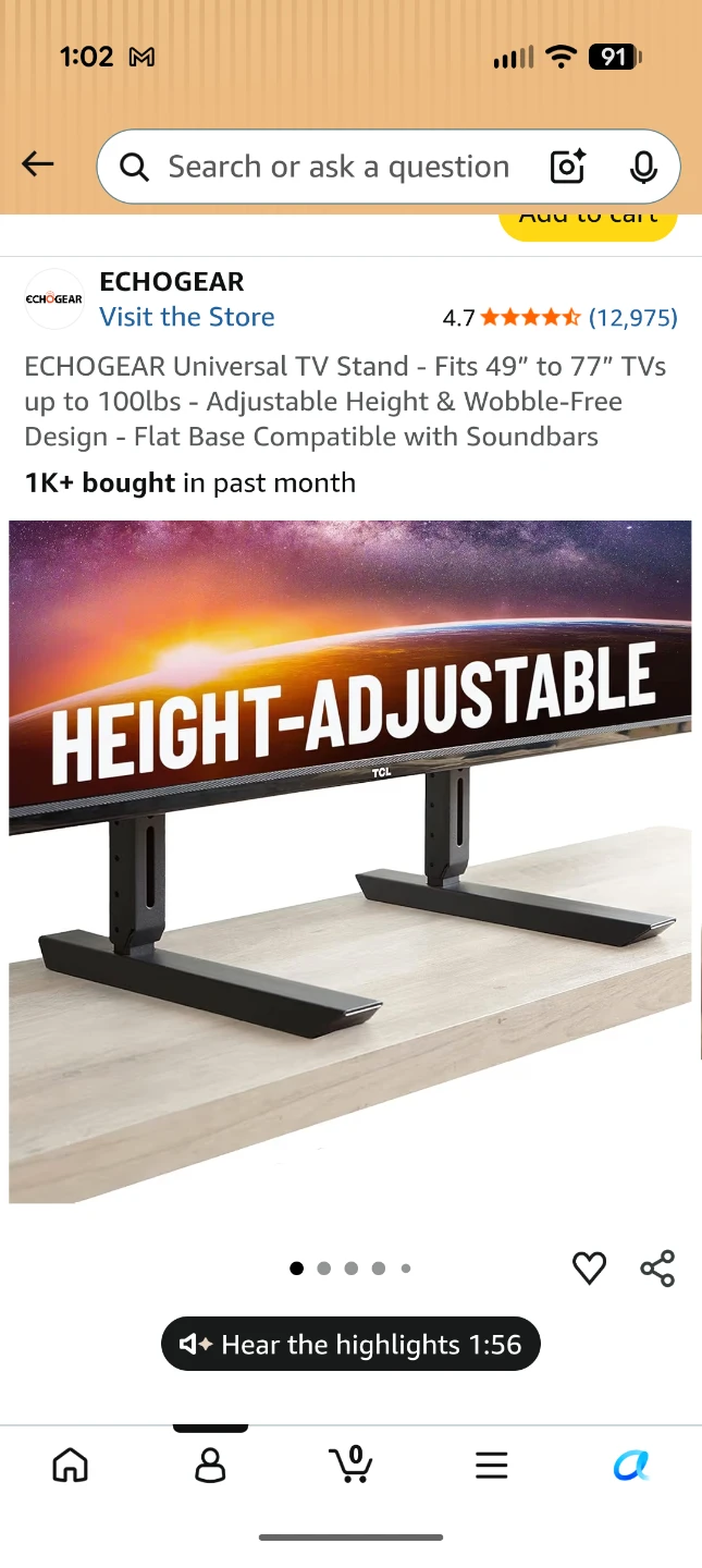 Samsung TV 55 inch(2017) + Tv Stand + TV console - photo 2