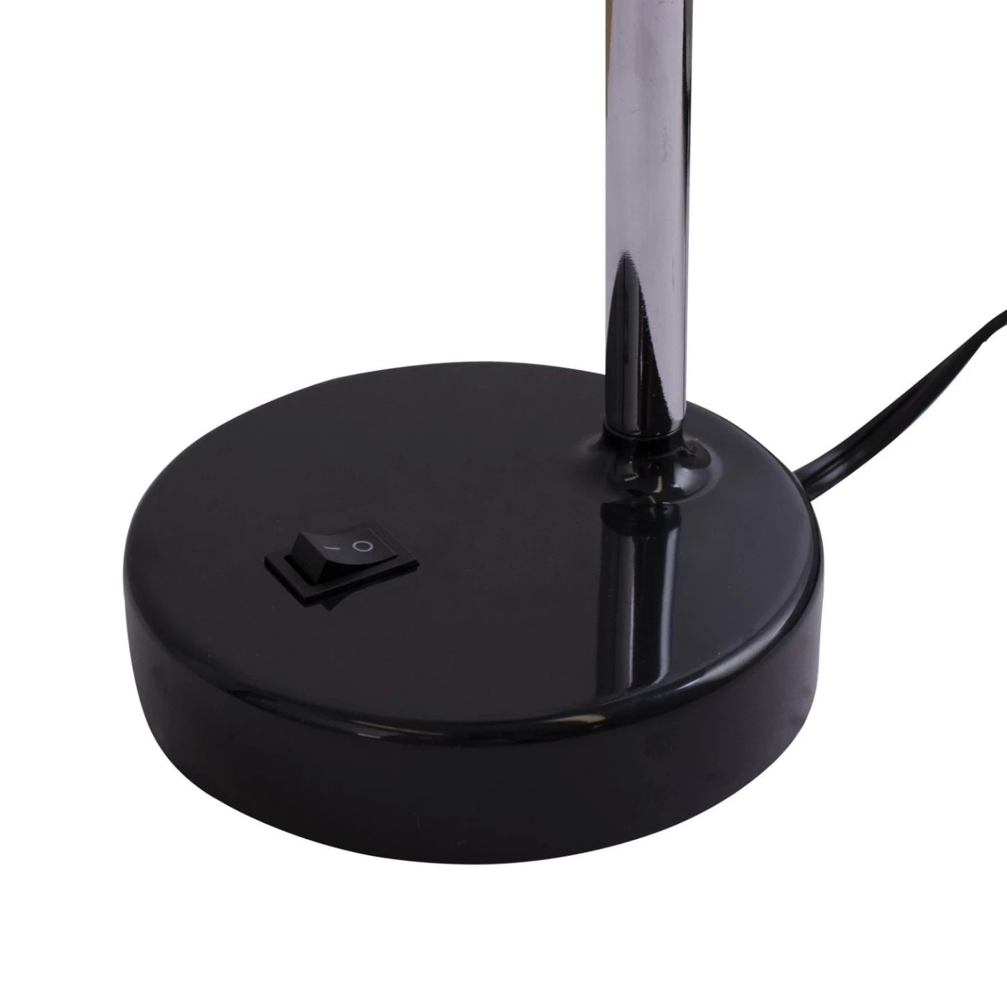 LED Modern Minimalistic Desk Lamp, Black Plastic - photo 3