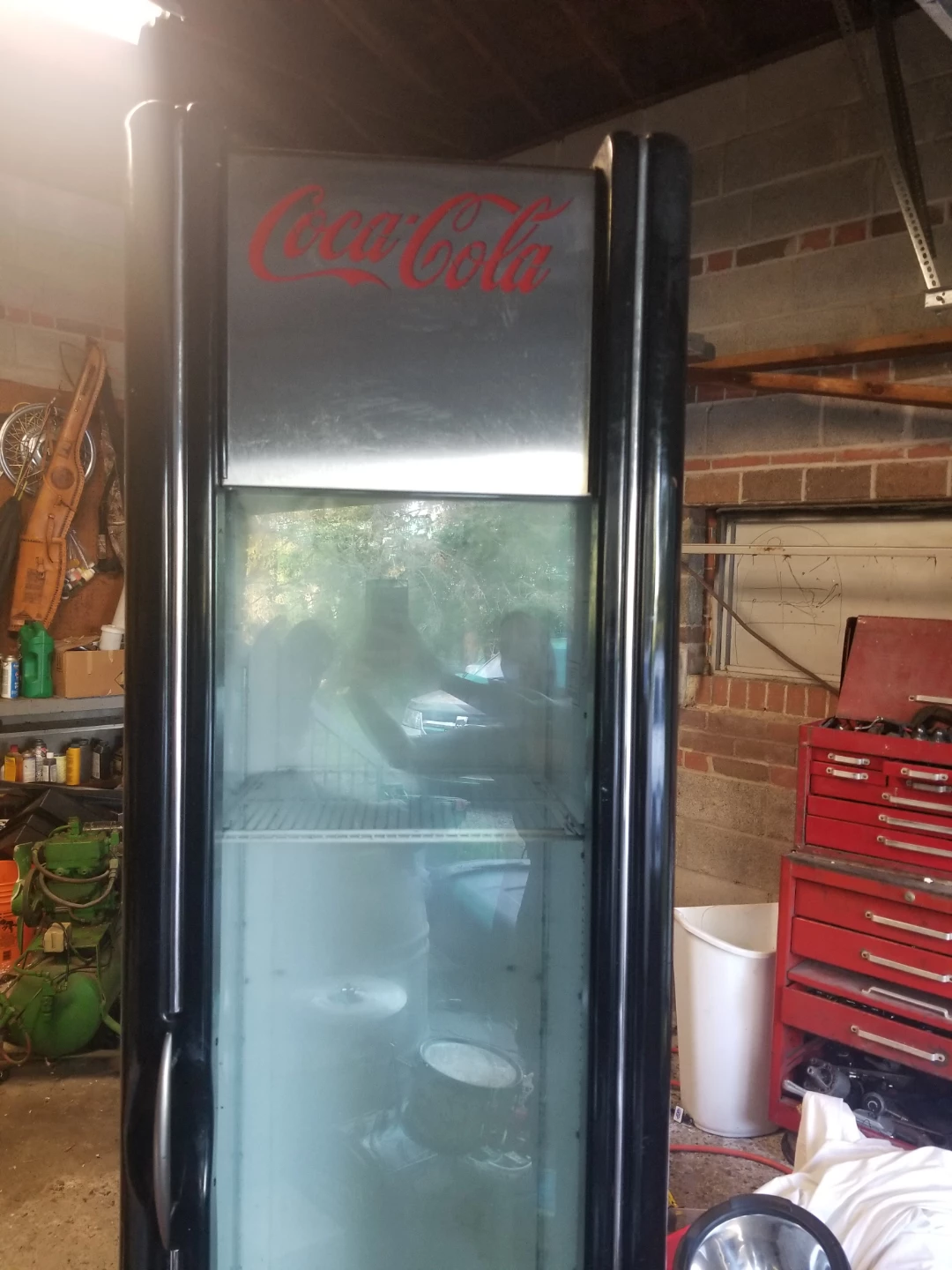 Retro Coca Cola Slim Freezer - photo 2