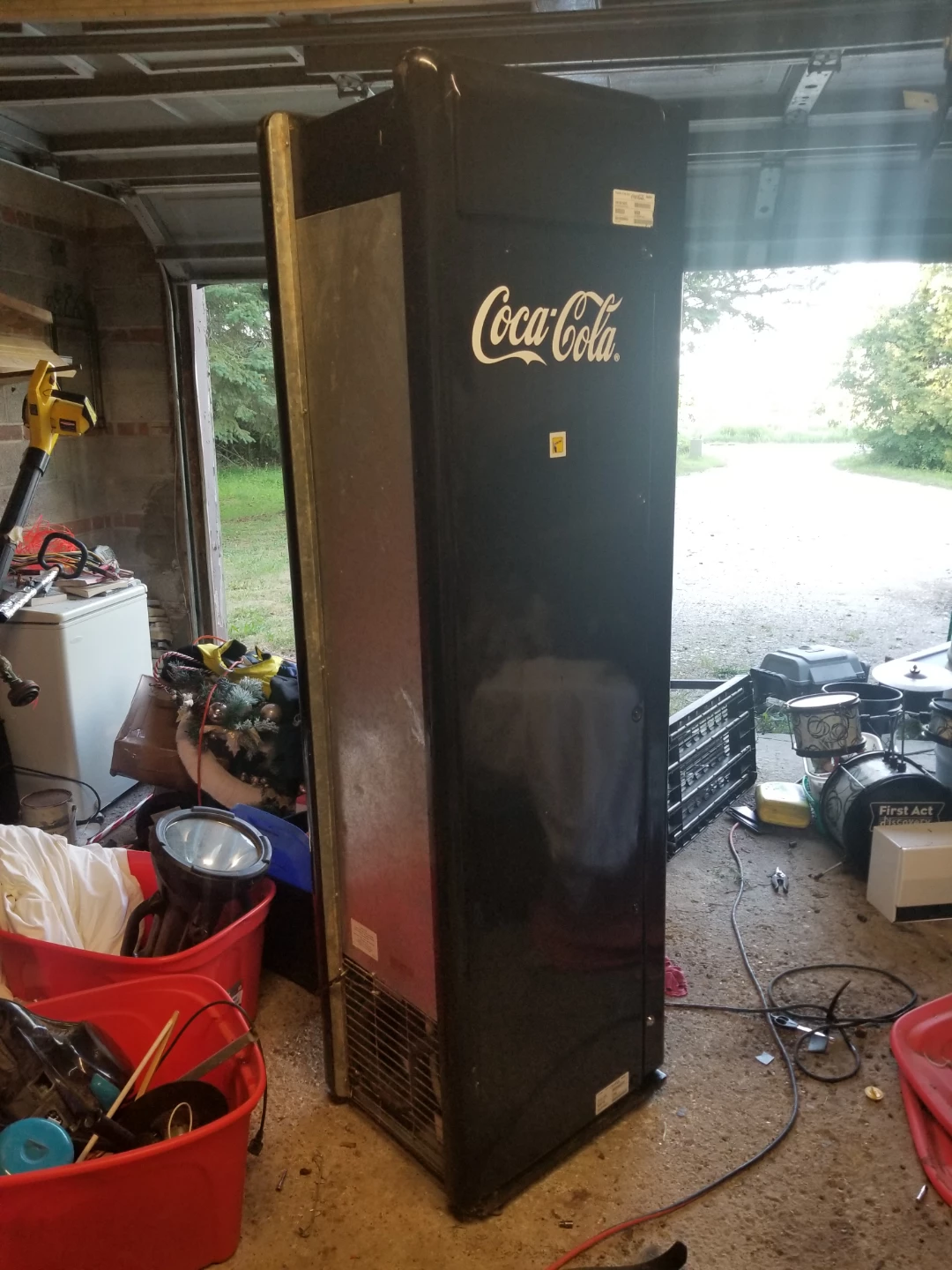 Retro Coca Cola Slim Freezer - photo 3