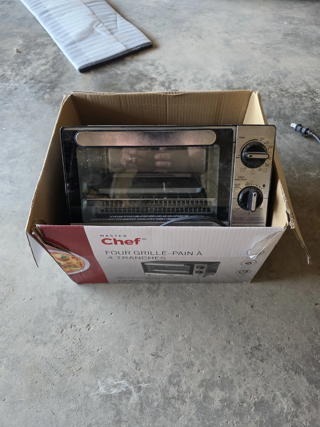 Master Chef 4-Slice Toaster Oven