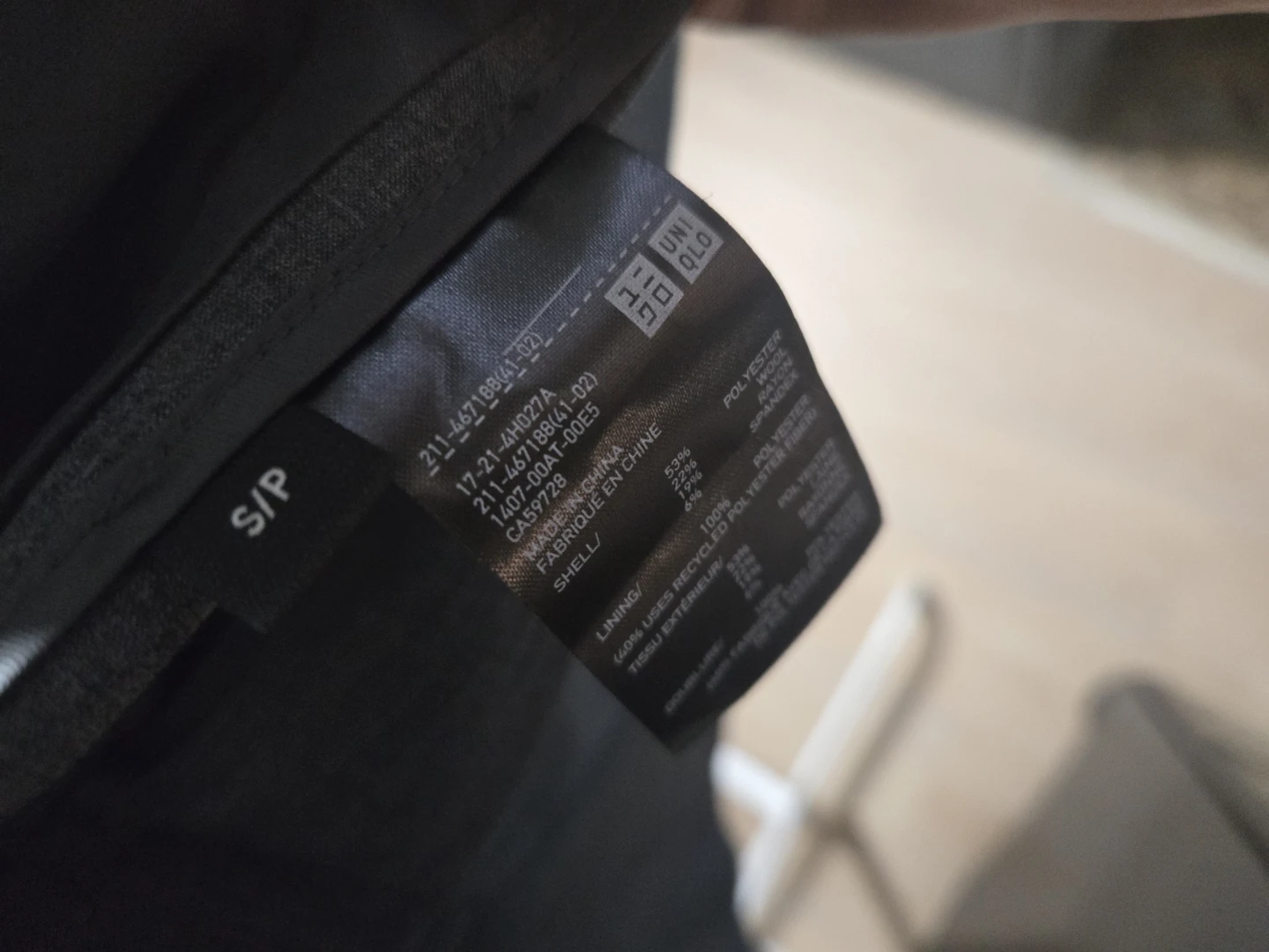 Uniqlo :C Blazer - Grey - Size S (like new, worn 2x) - photo 3