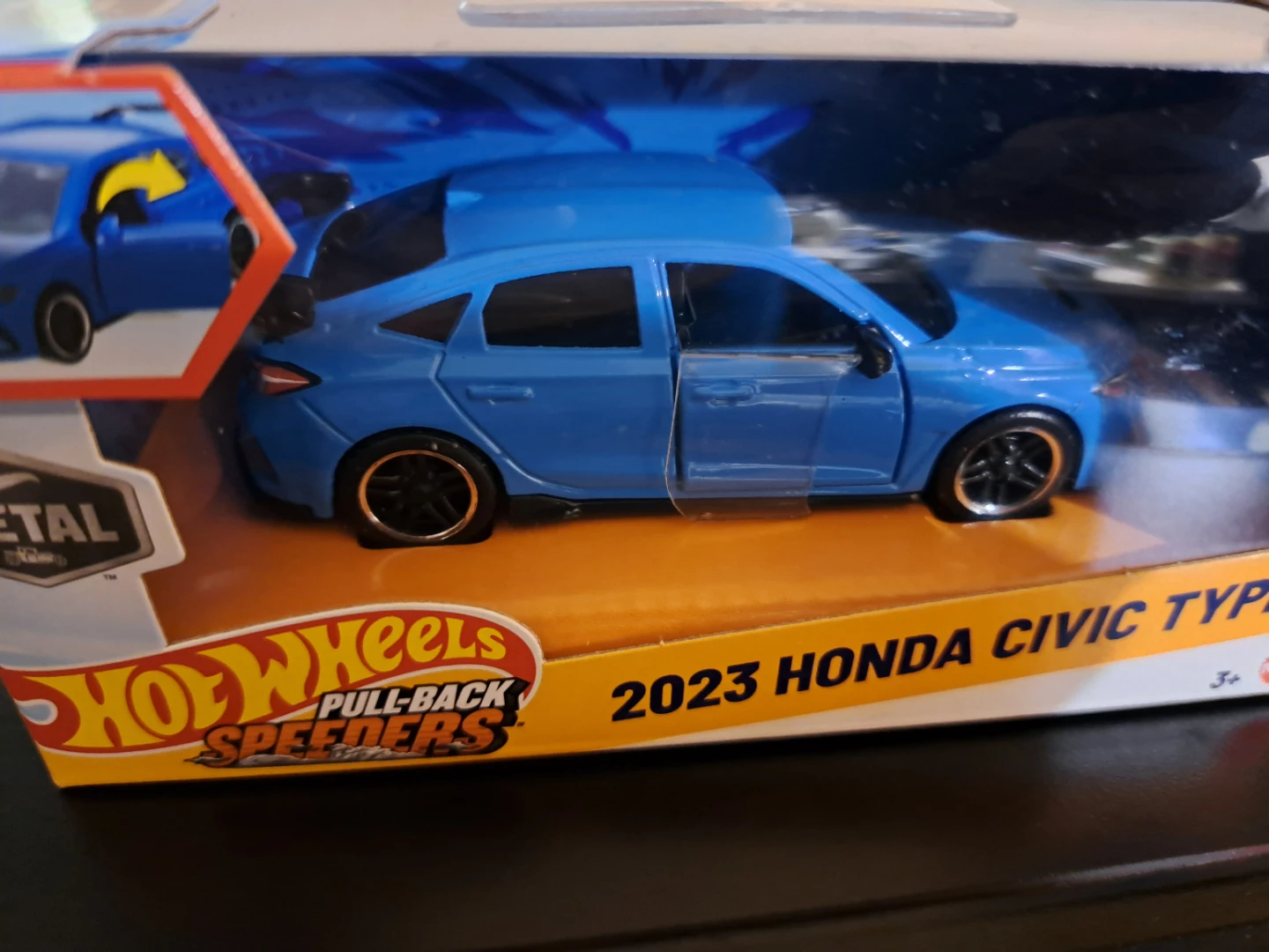 Hot Wheels/Jada, Honda Civic, Type R, 1997/2023 Sonic/Pull-back - photo 5