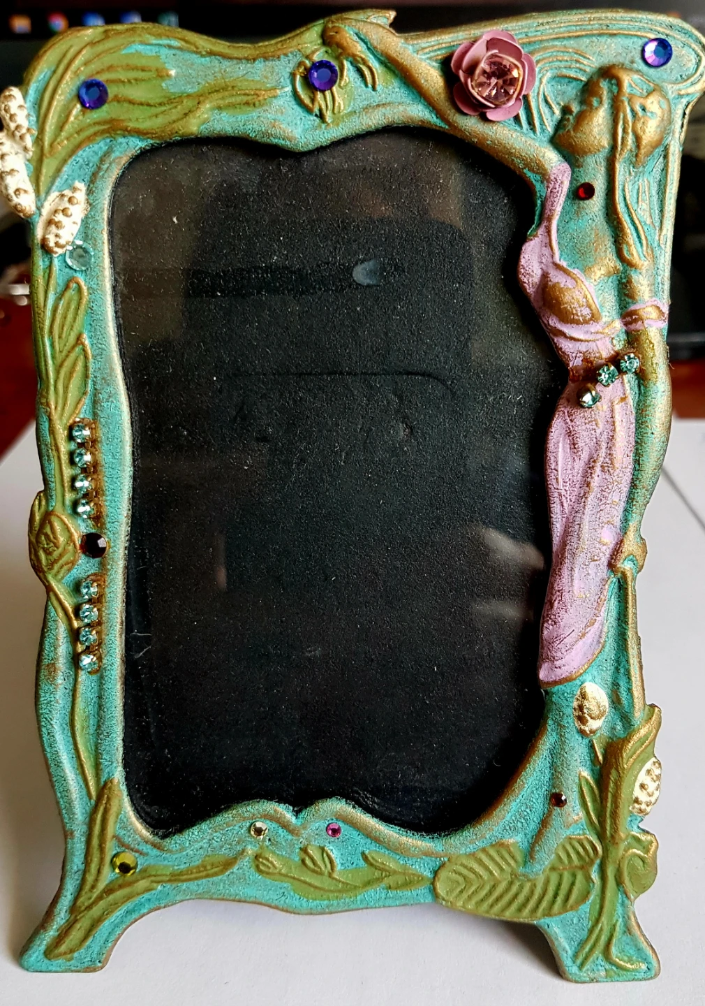 Decorative Art Nouveau Picture Frame