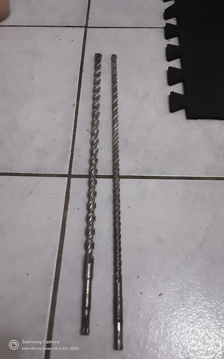 2 SDS Plus Drill Bits 1/ 2 × 18 in