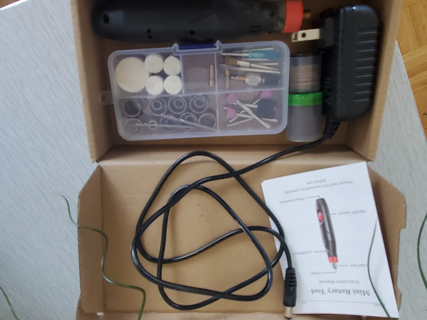 Afantti Mini Rotary Tool Kit with 121 Accessories