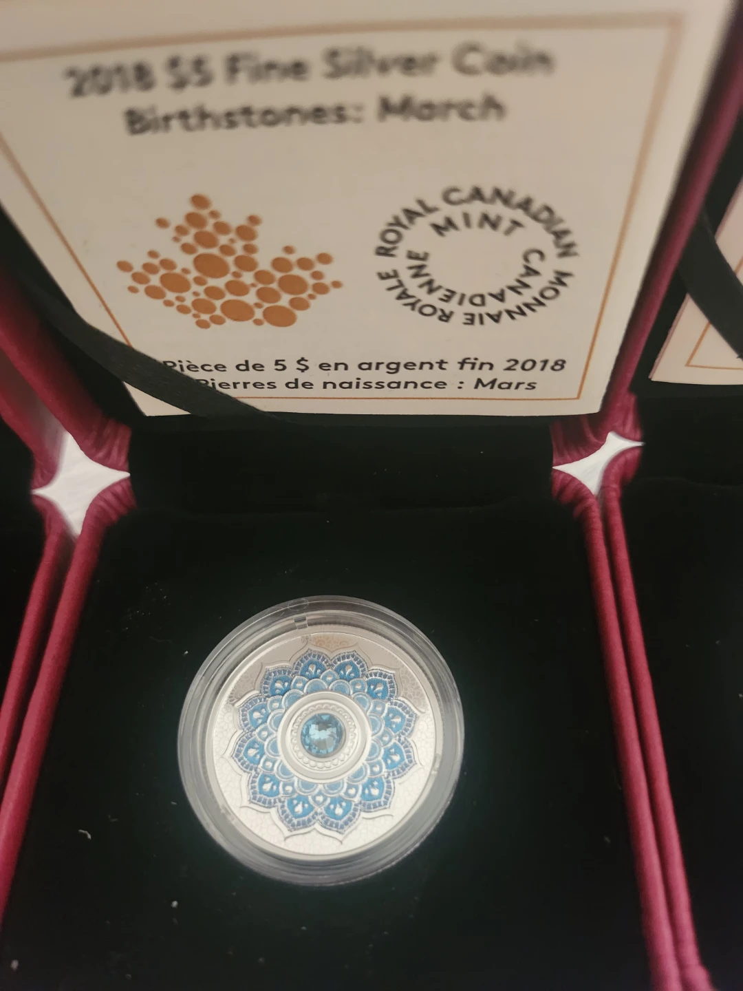 RCM 2018 birthday series $5 Fine Silver Coin - photo 3