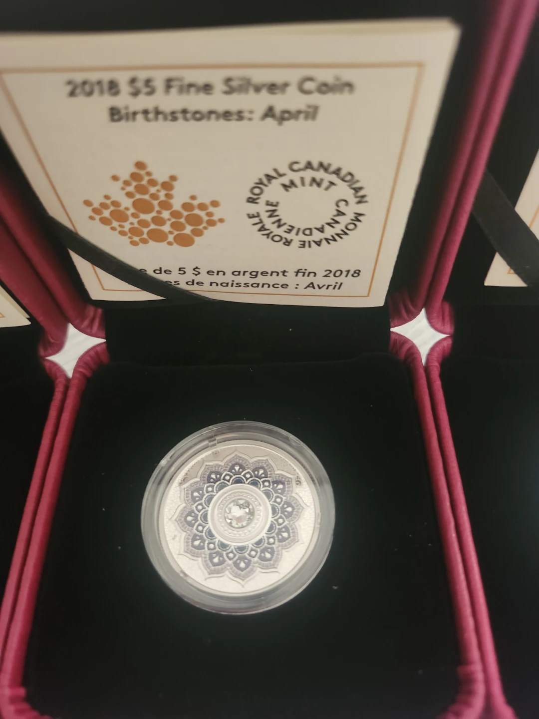 RCM 2018 birthday series $5 Fine Silver Coin - photo 4