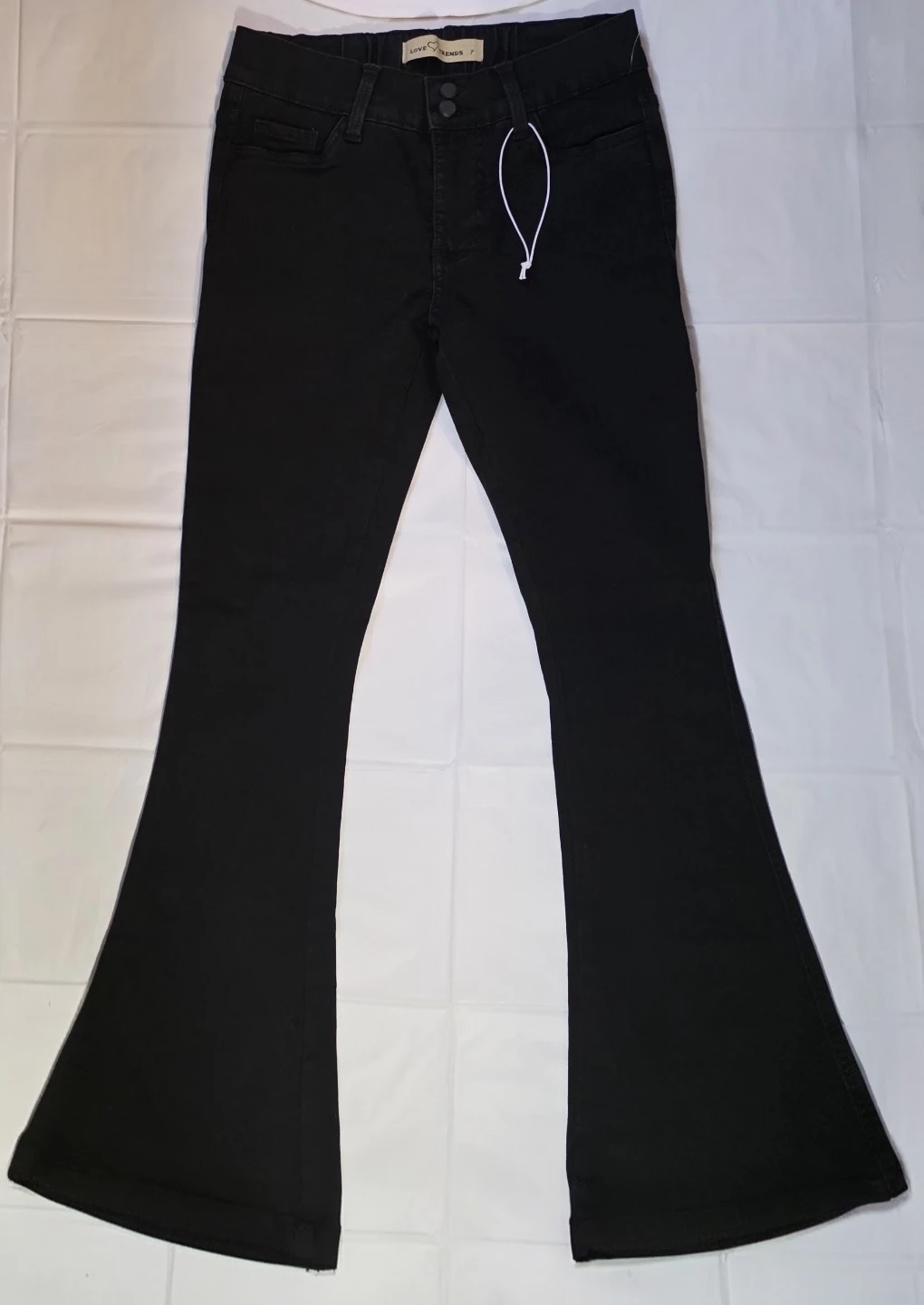 Black Flare Jeans
