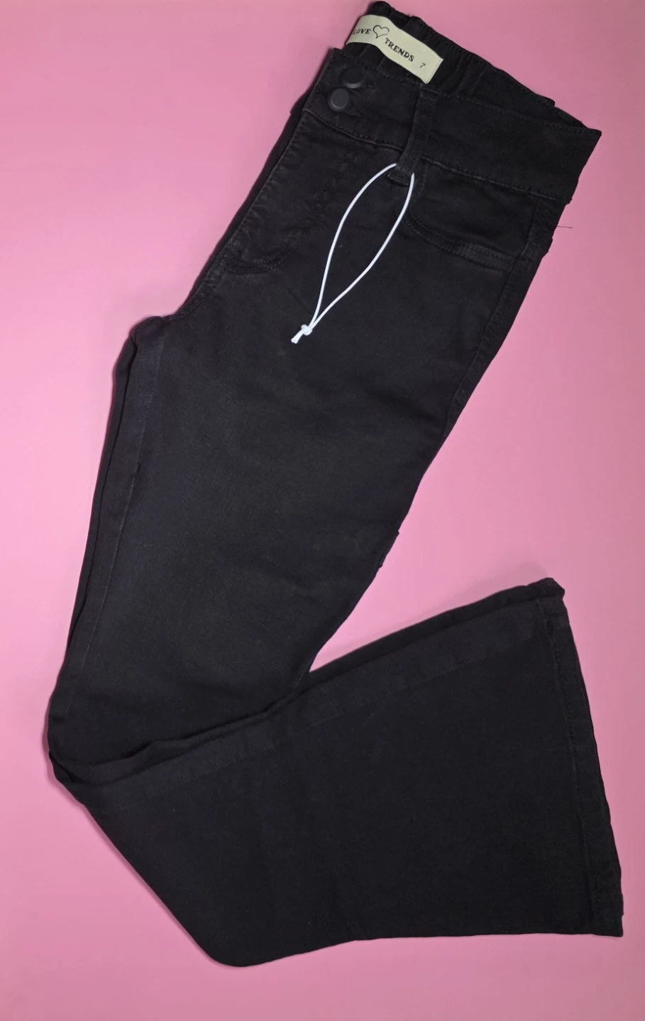 Black Flare Jeans - photo 4