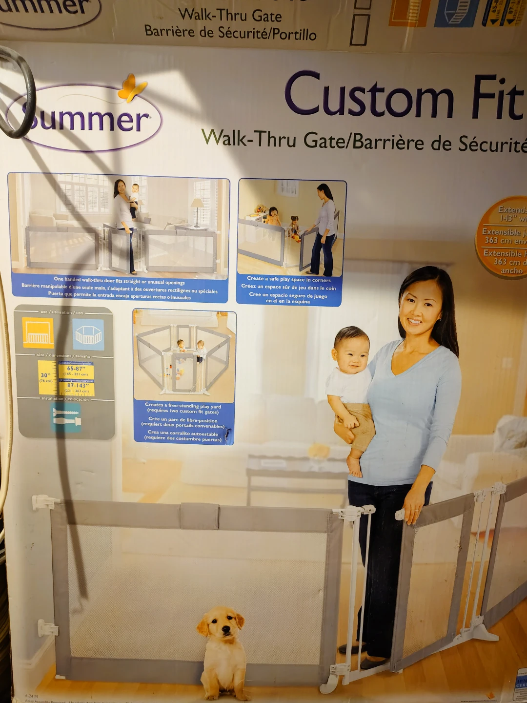 Summer Custom Fit Baby / Toddler Gate