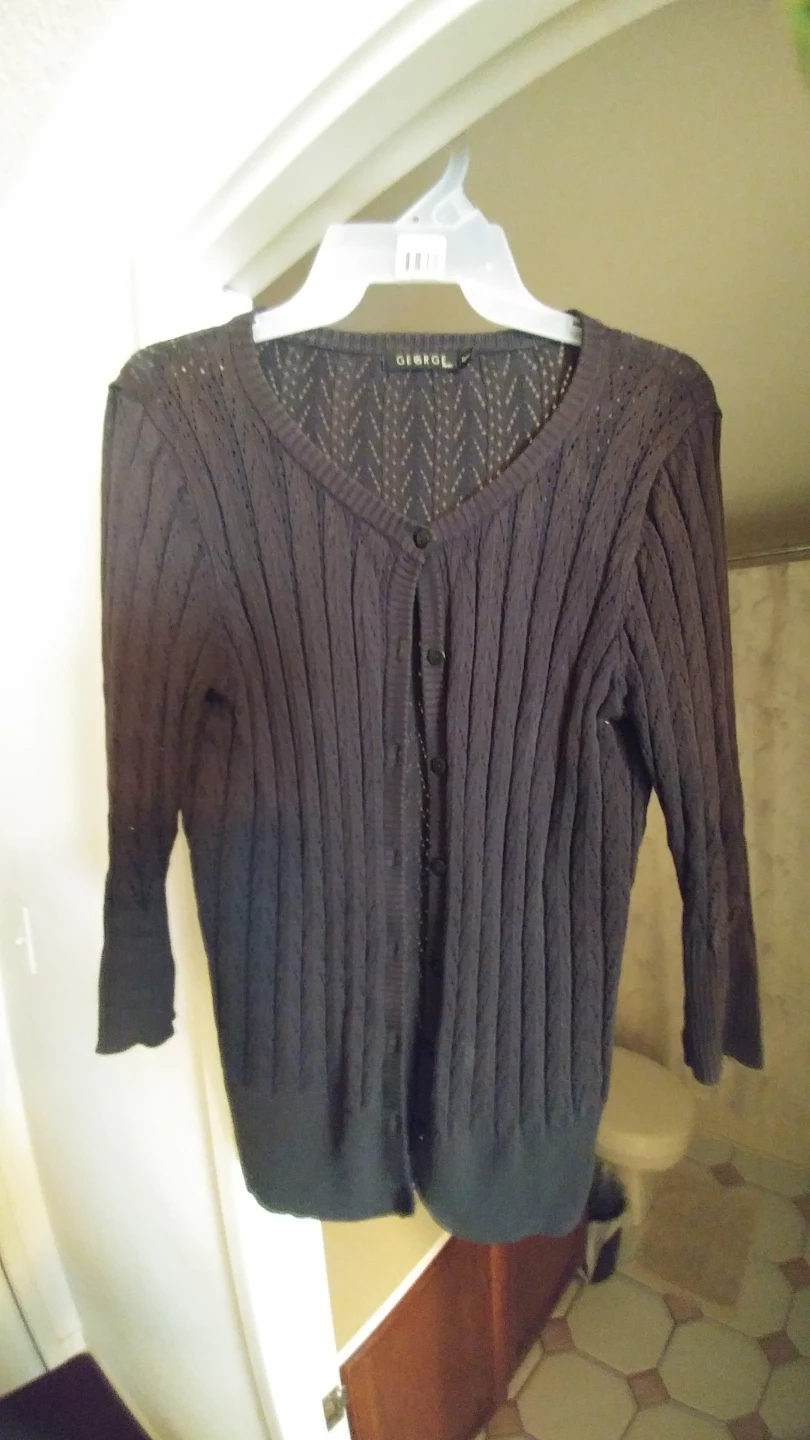 Black George Cardigan
