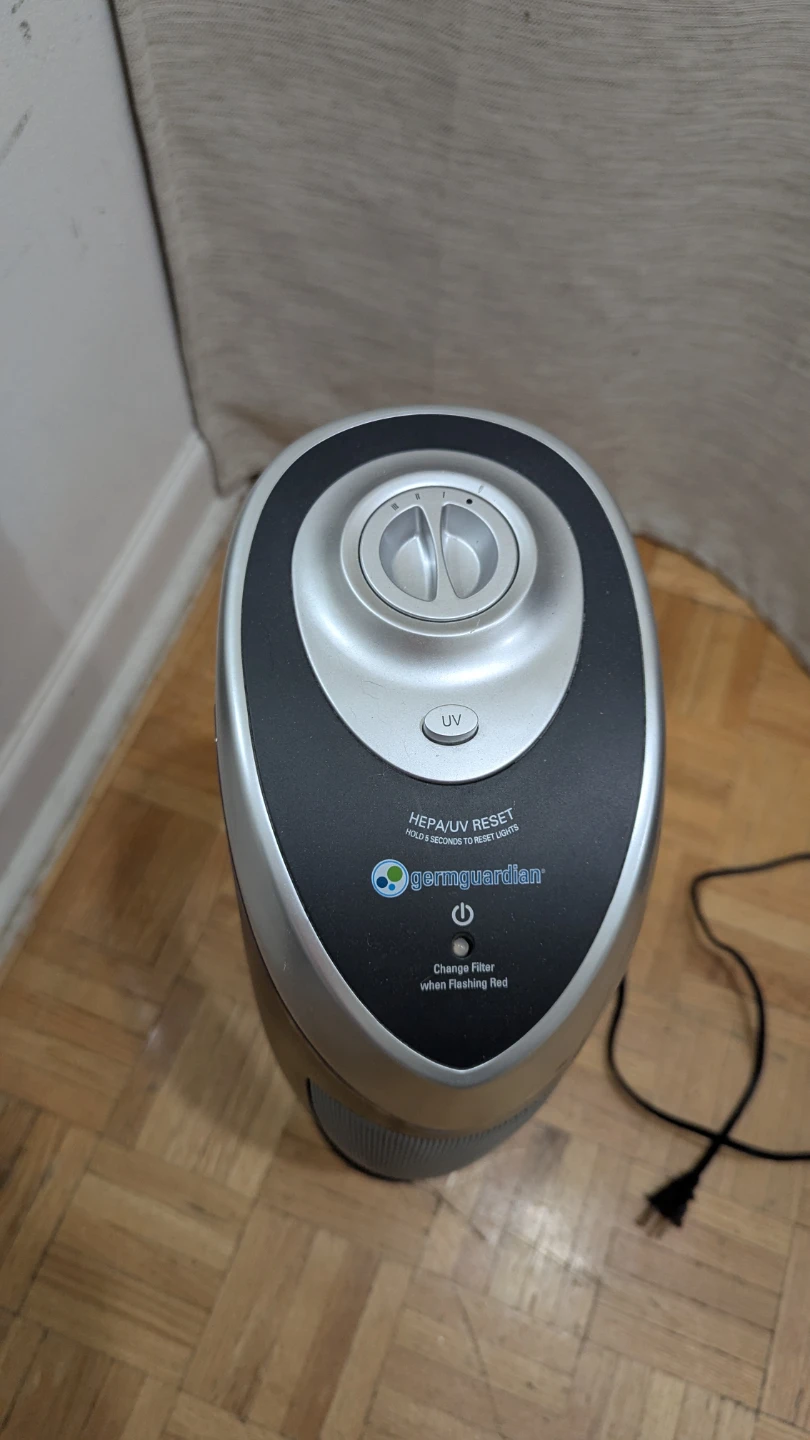 GermGuardian AC4825E 4-in-1 HEPA Filter & UVC Tower Air Purifier - photo 2