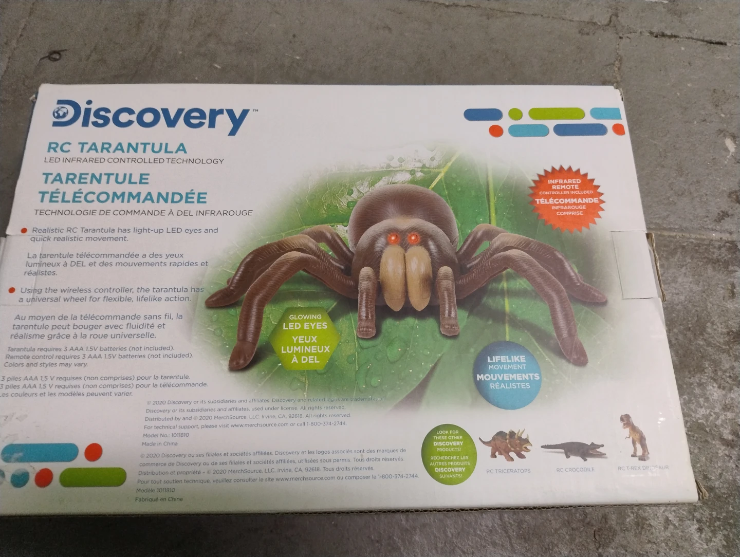 Discovery RC Tarantula LED Infrared Control Toy - photo 4