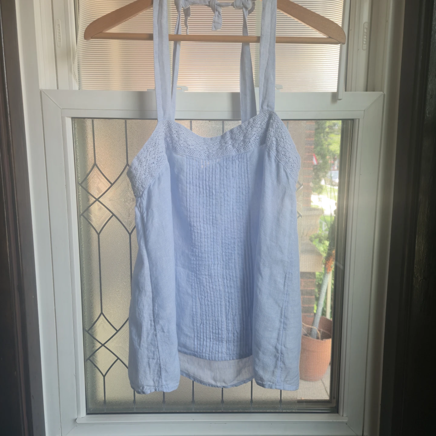 Joie 100% Linen Tank Top