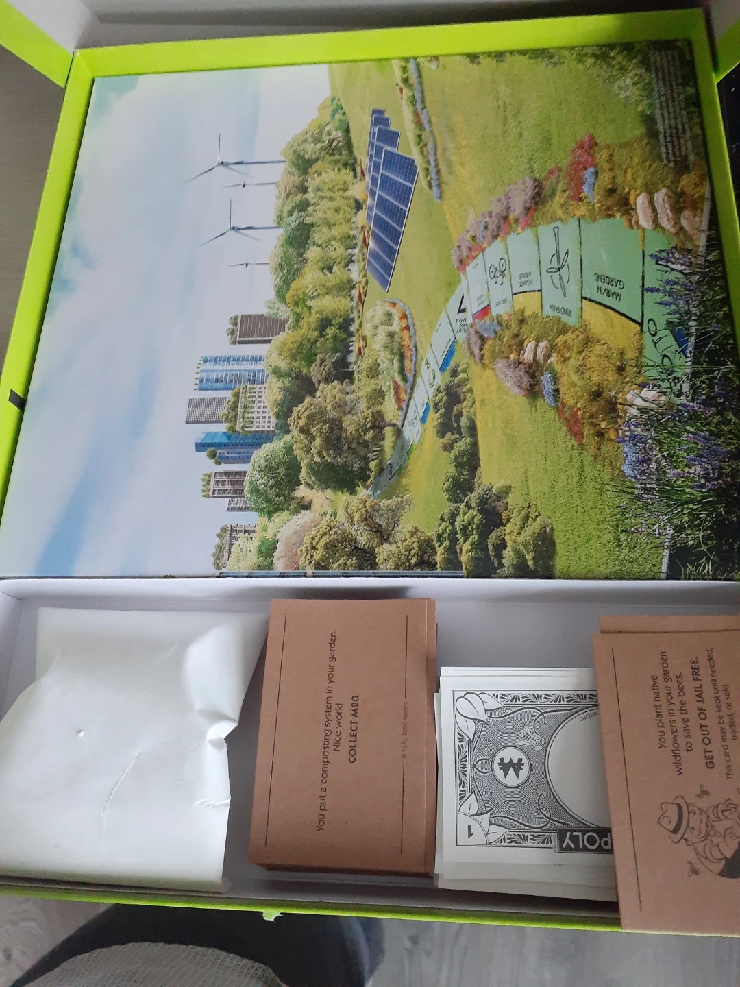 Monopoly Go Green Board Game - photo 3
