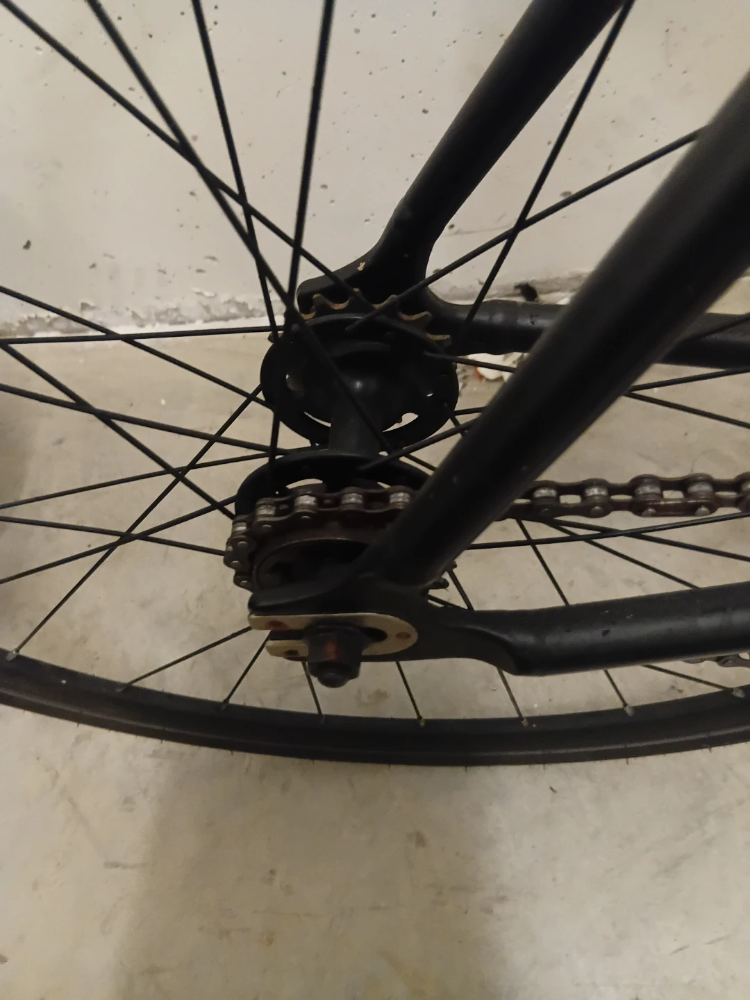 BKU Black Urban Track Bicycle - photo 3