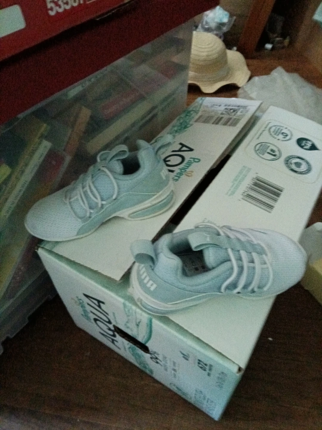 Light Blue Puma Sneakers - photo 2