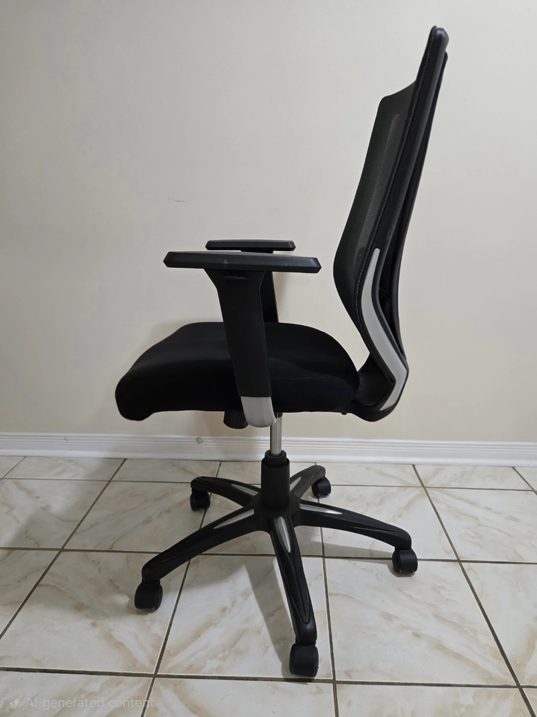 Black Mesh Office Chair - photo 4