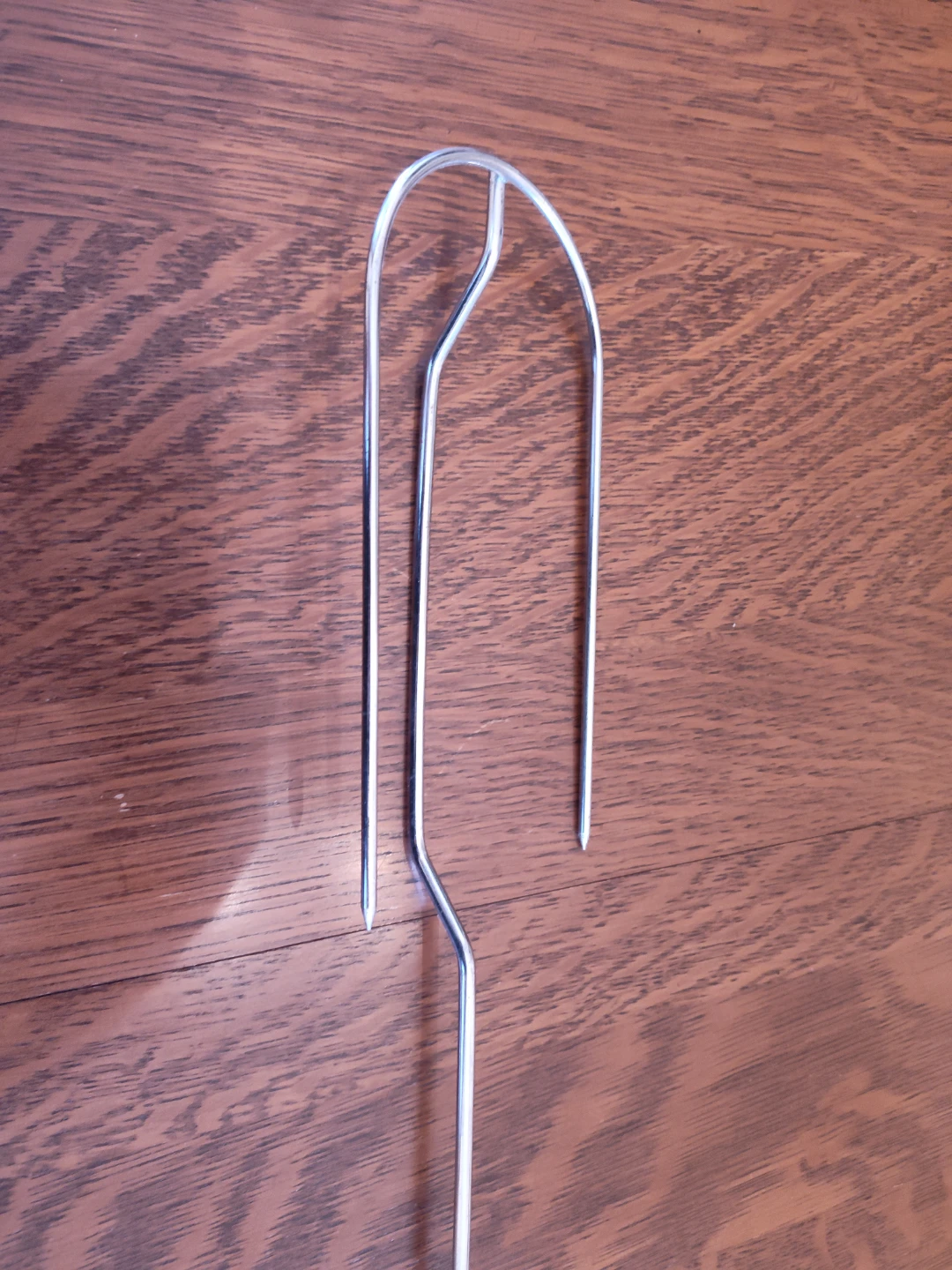 Long Roasting Skewer with Wooden Handle - photo 2