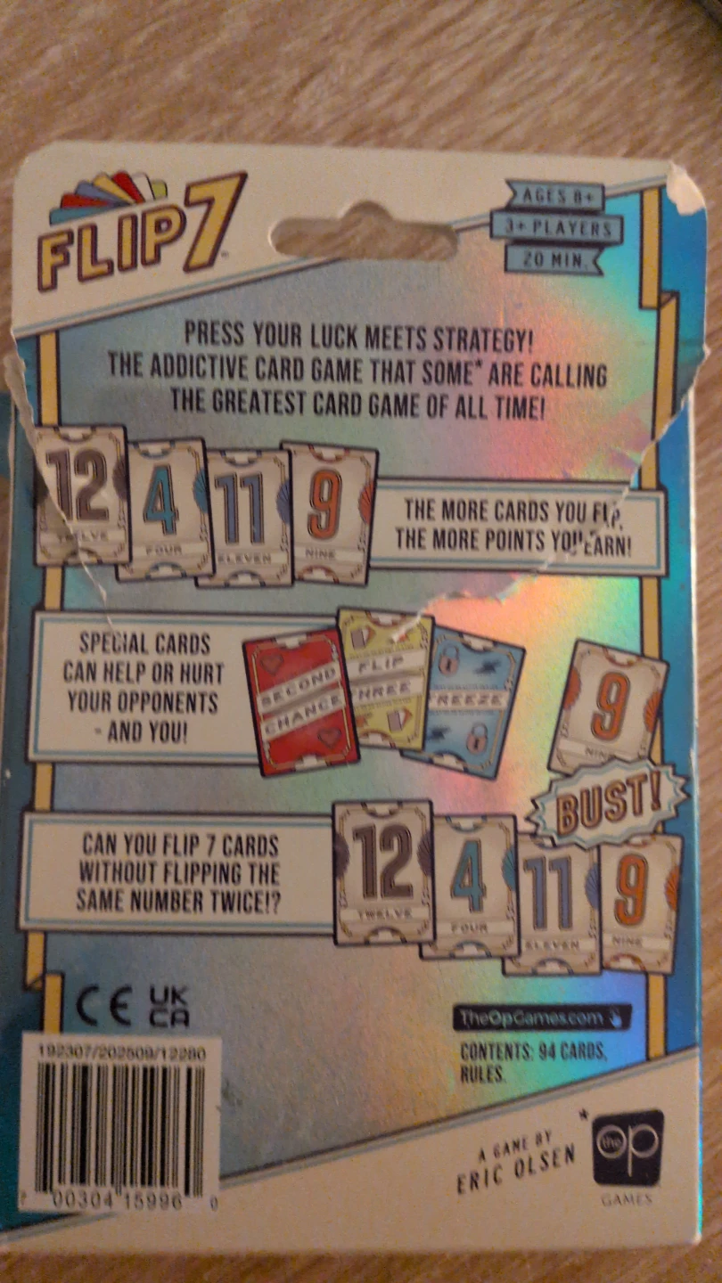 Flip 7 Card Game - photo 2