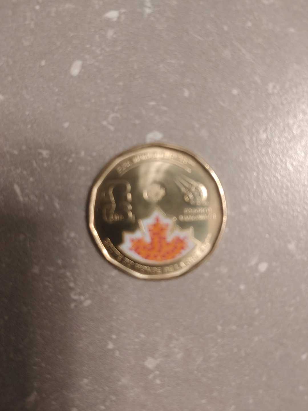 Canada 50 Cent Coin commemorating 2026 world cup soccer