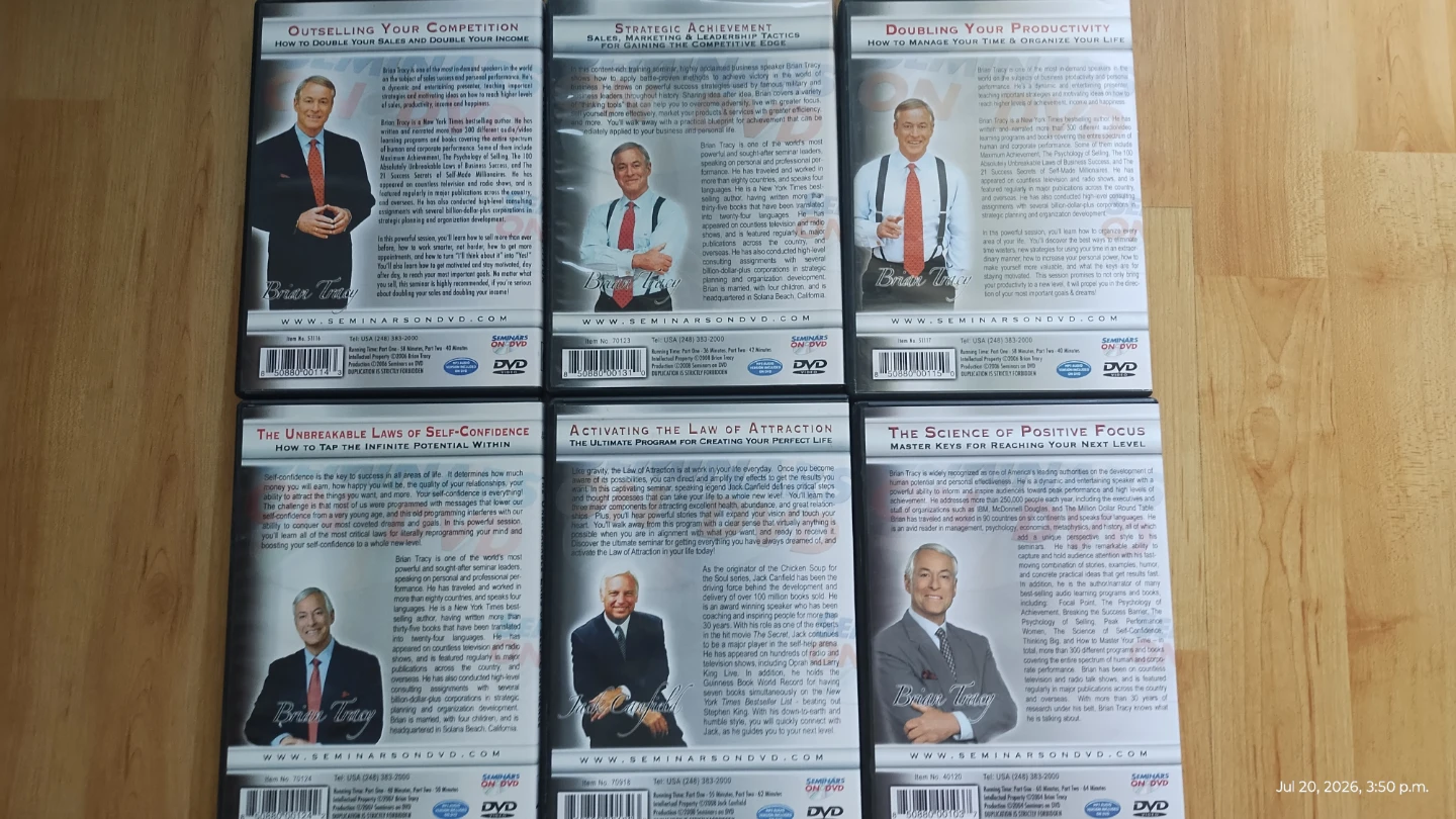 Personal Development DVD Collection (8 DVDs) - photo 5