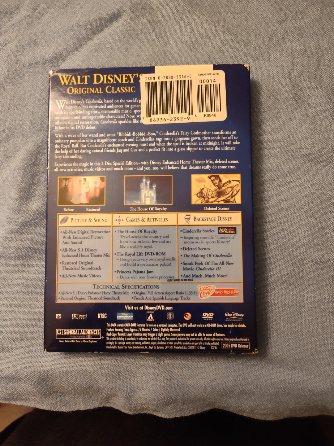Walt Disney's Cinderella Platinum Edition - photo 2