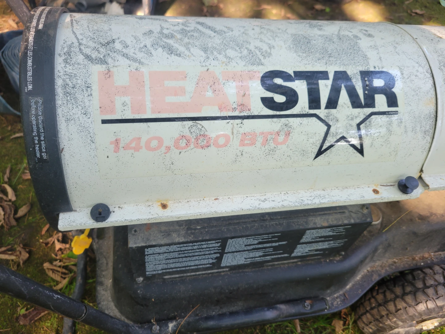 Heat Star 140,000 BTU diesle/kerosene Heater