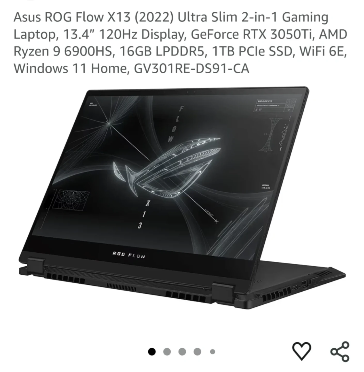 Asus ROG Flow X13 2-in-1 Laptop