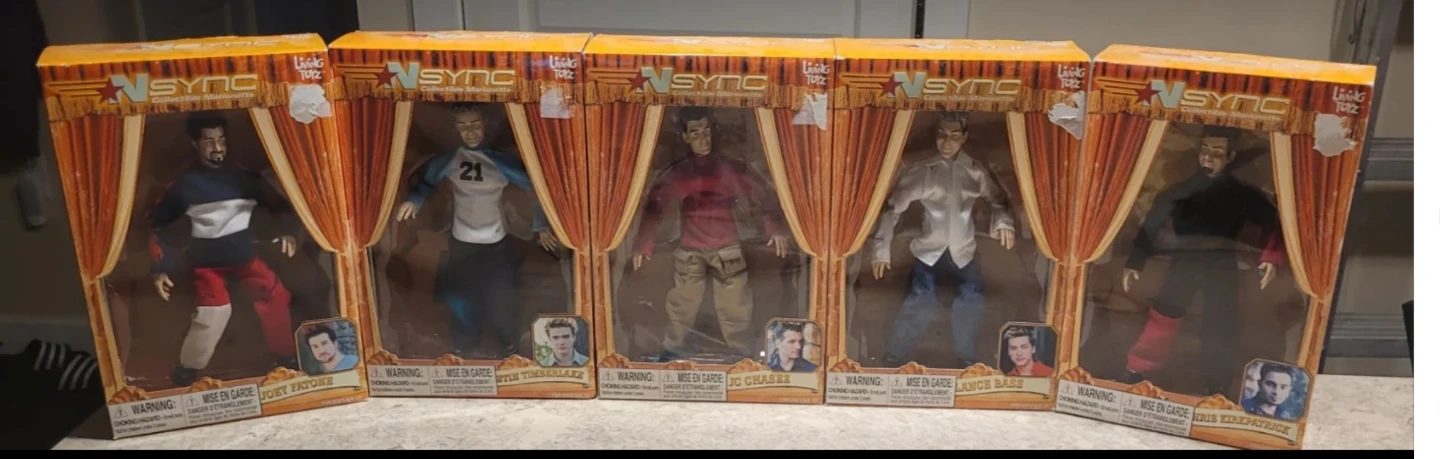 NSYNC Collectible Dolls Set